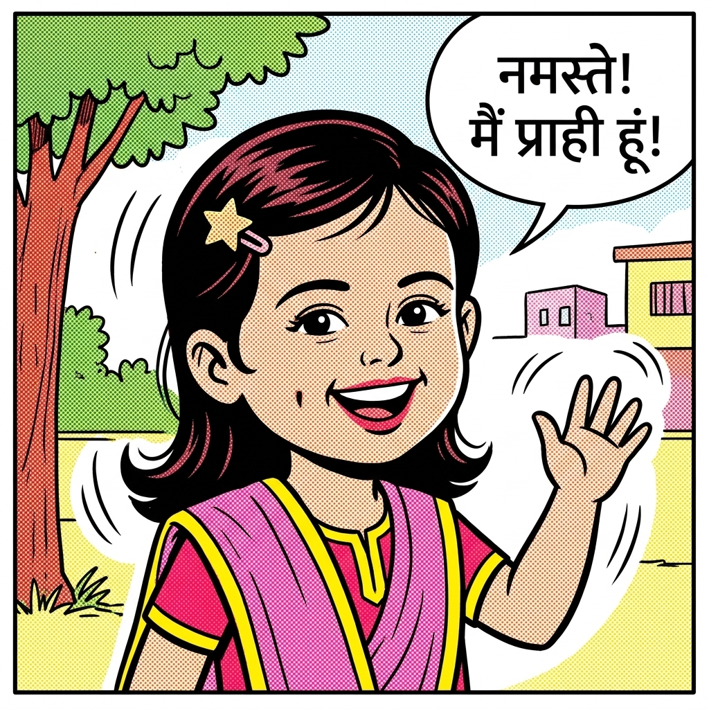 Praahi's Animated Face